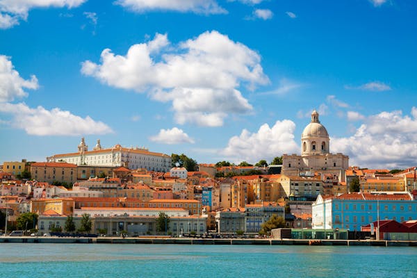 View of Lisbon from River Tagus