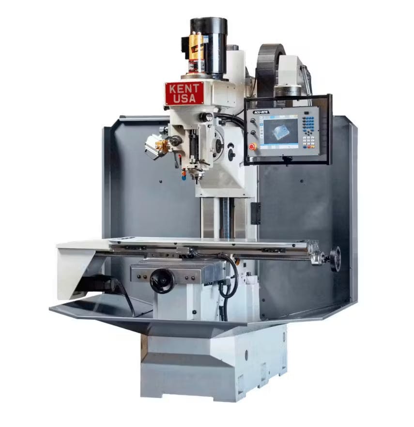 A CNC milling machine