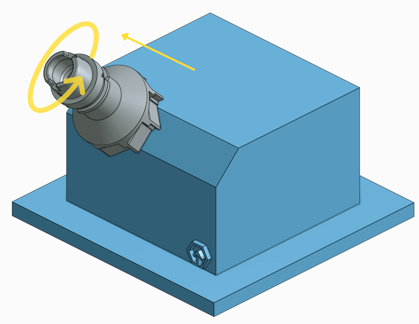 CNC milling processes: Angular milling