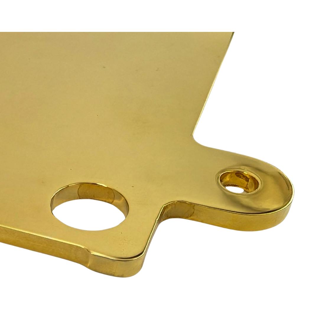 Gold-plated sheet metal copper part