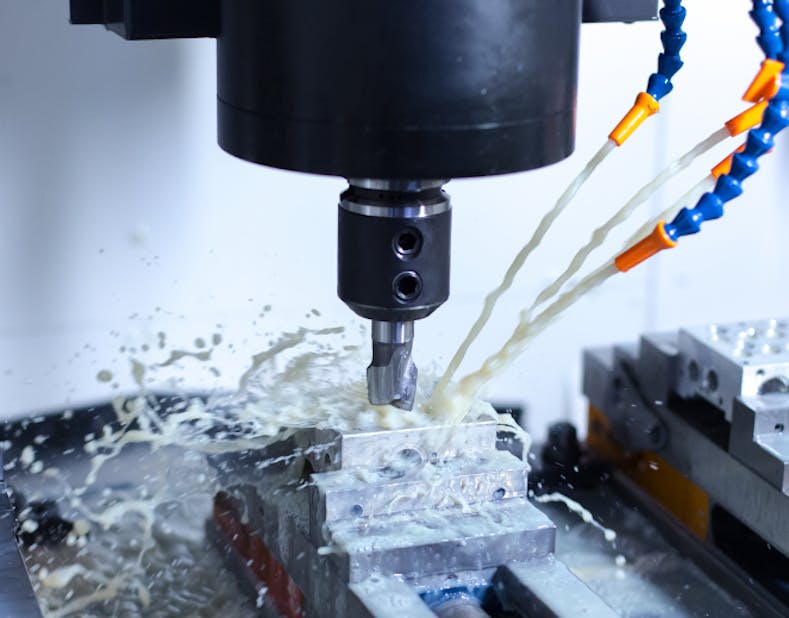 Temperature regulation to improve CNC machining surface roughness