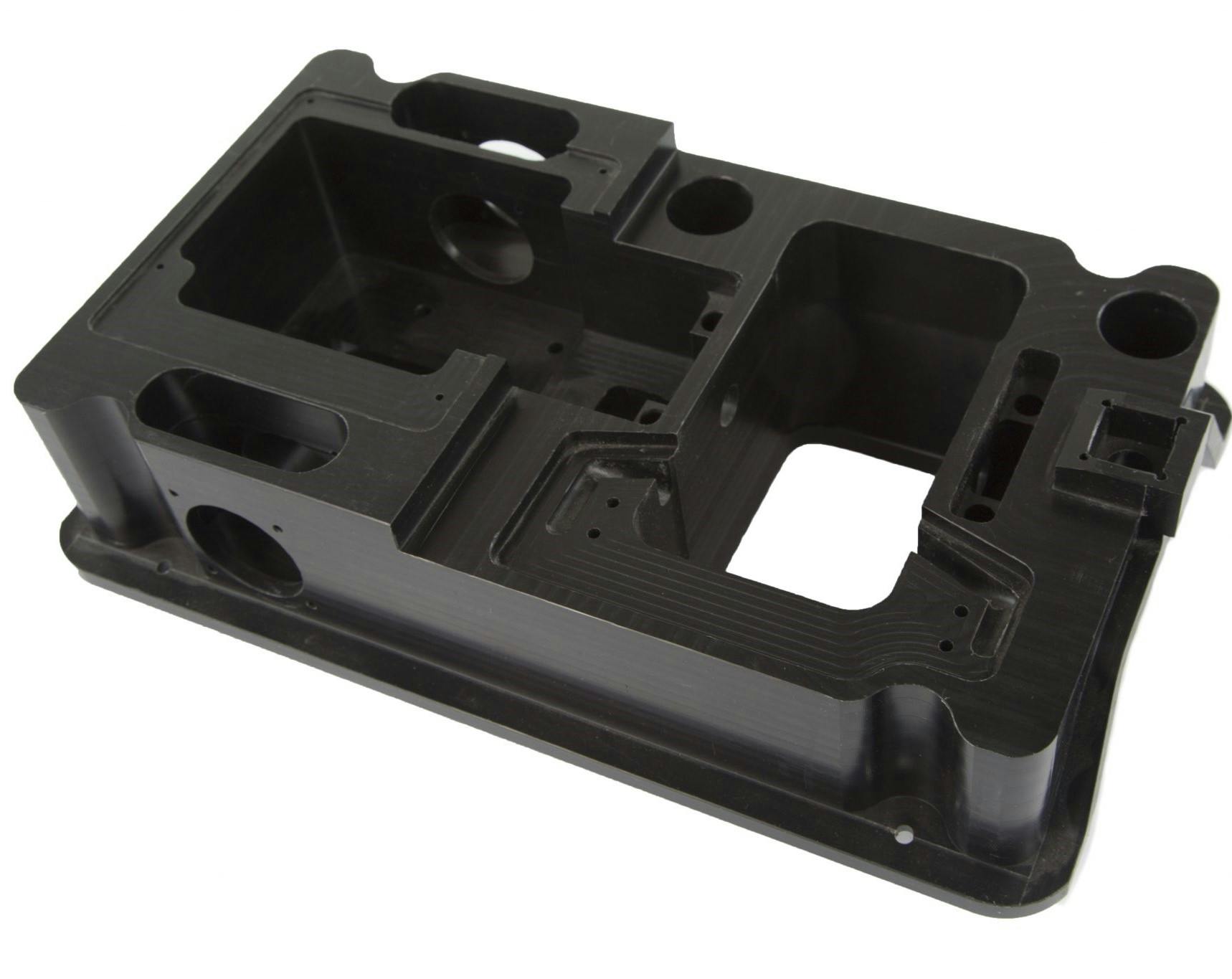 CNC plastic electronics housing