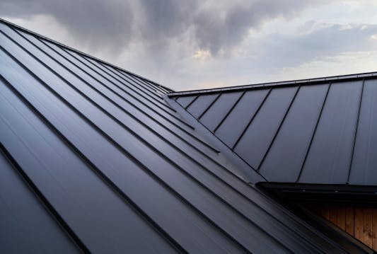 sheet metal roof