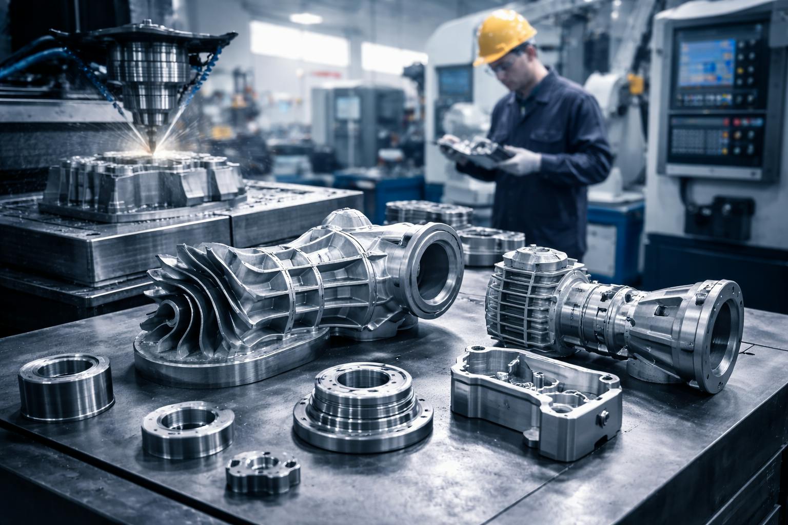 CNC manufacturing process