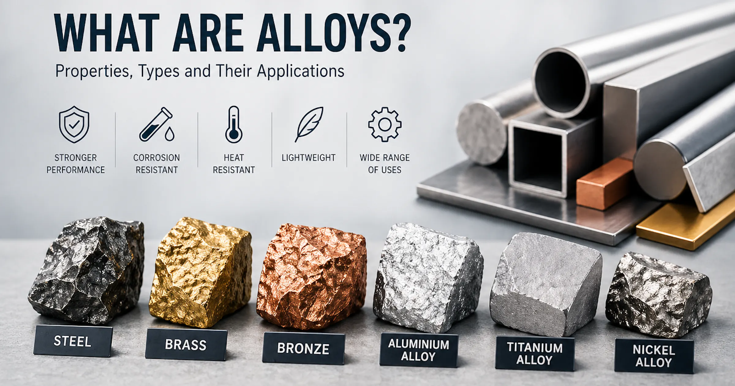 Alloy Material Example What Is an Alloy? Types, Properties Explained | Geomiq