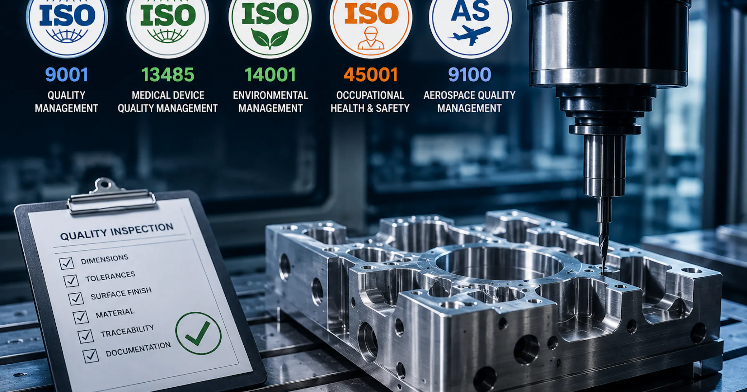 Process Certification Manufacturing ISO Certifications for CNC Manufacturing | Geomiq