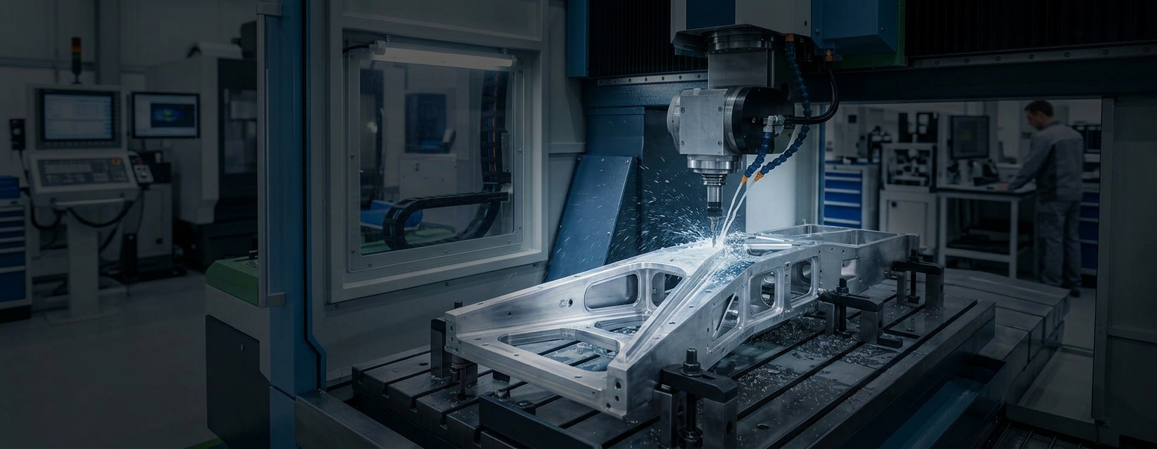 Aerospace CNC Machining Services for Precision Aircraft, Space & Defence Parts
