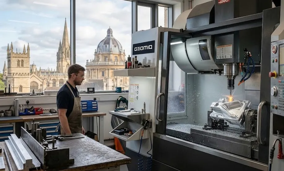 cnc machining in oxford