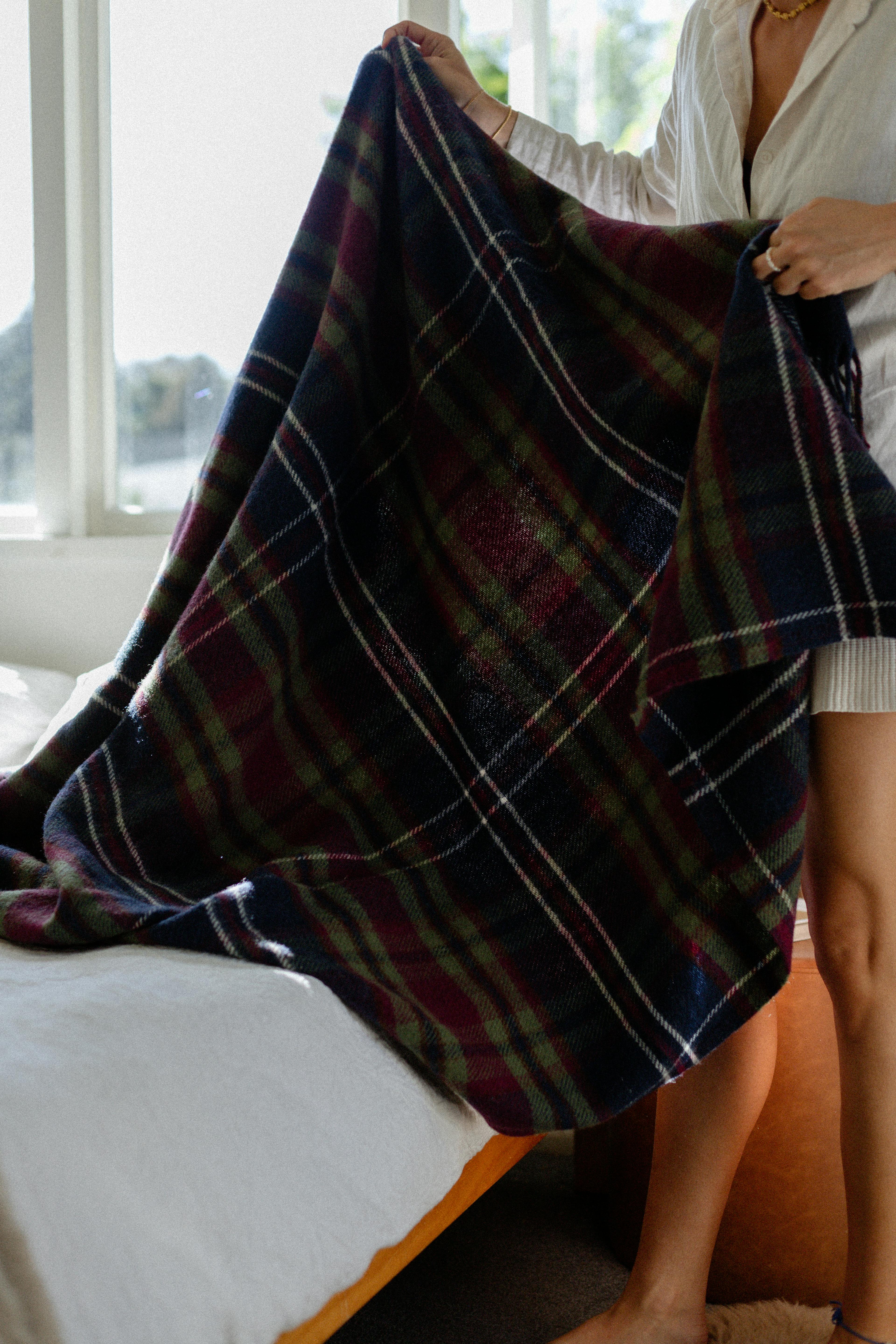 tartan blanket