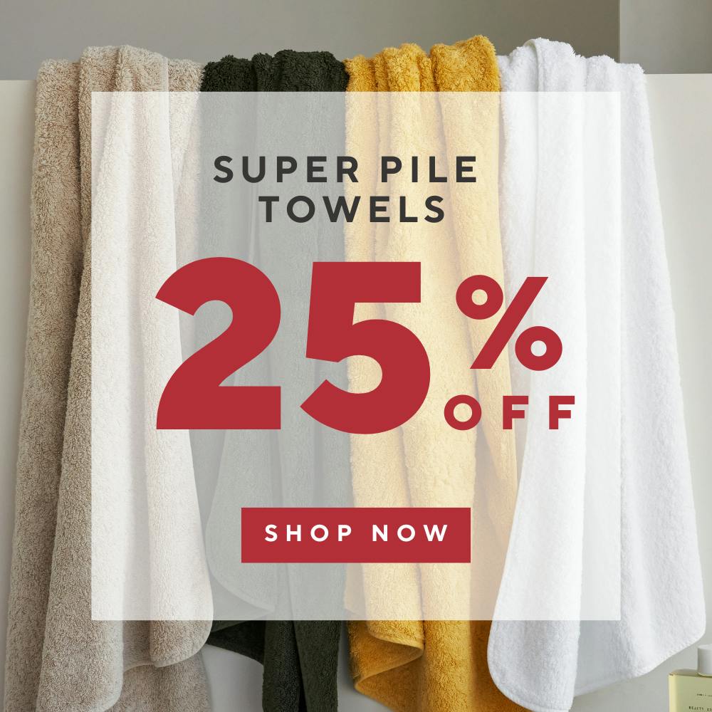 Super Pile Towels Promotion