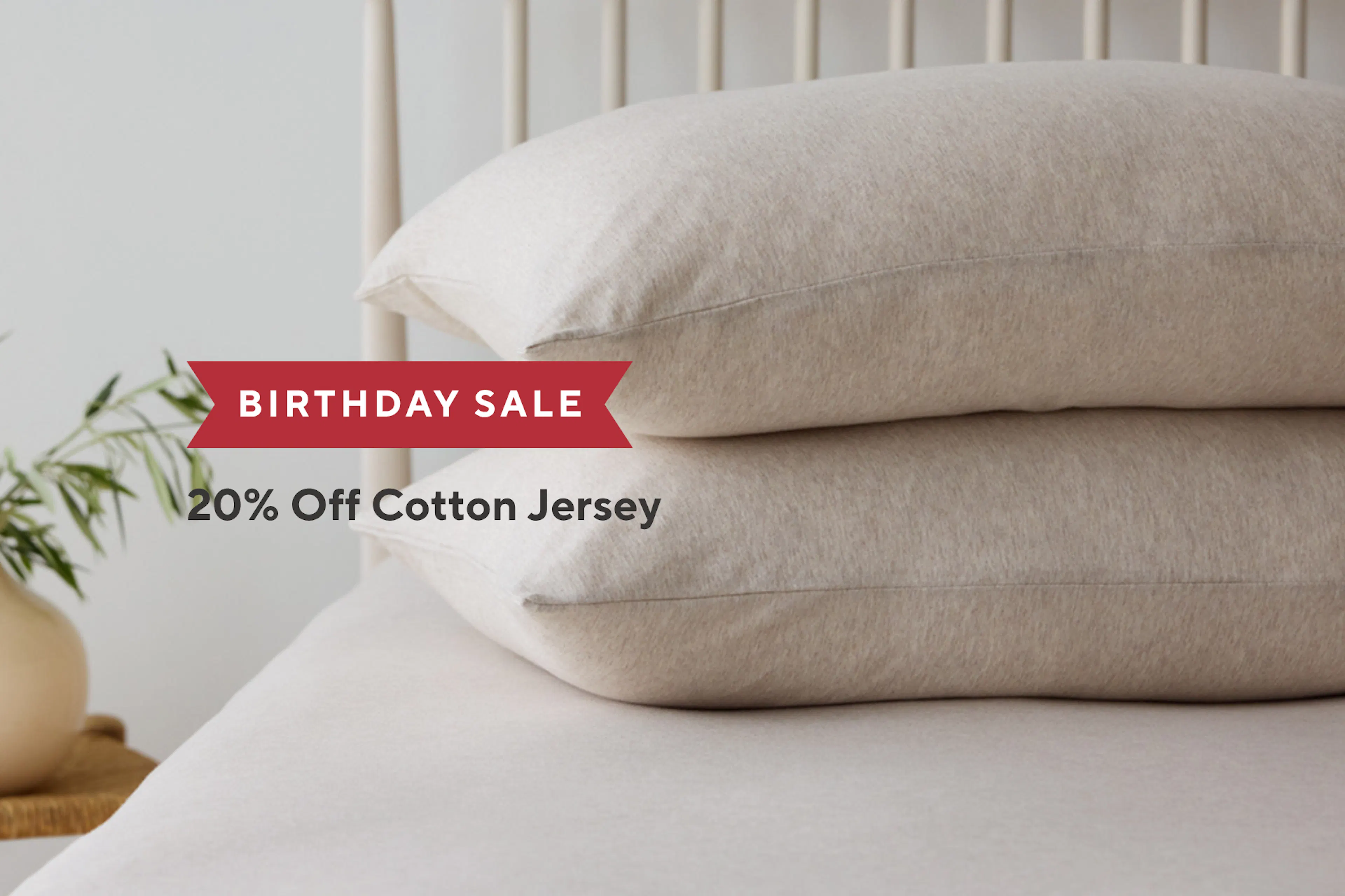 Birthday Sale - 20% off Cotton Jersey