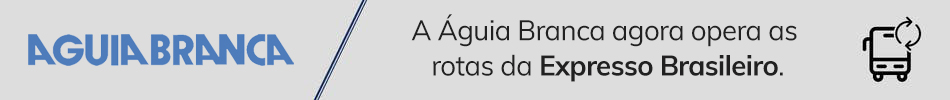 A Águia Branca agora opera as rotas da Expresso Brasileiro