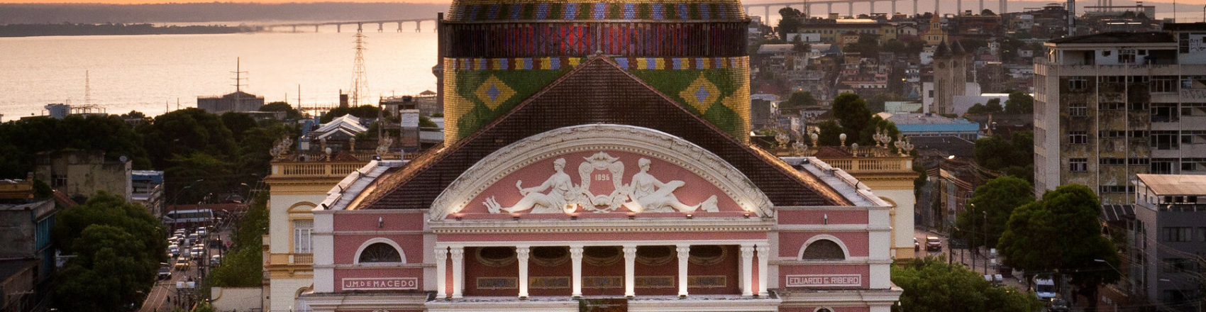 Teatro Amazonas em Manaus.