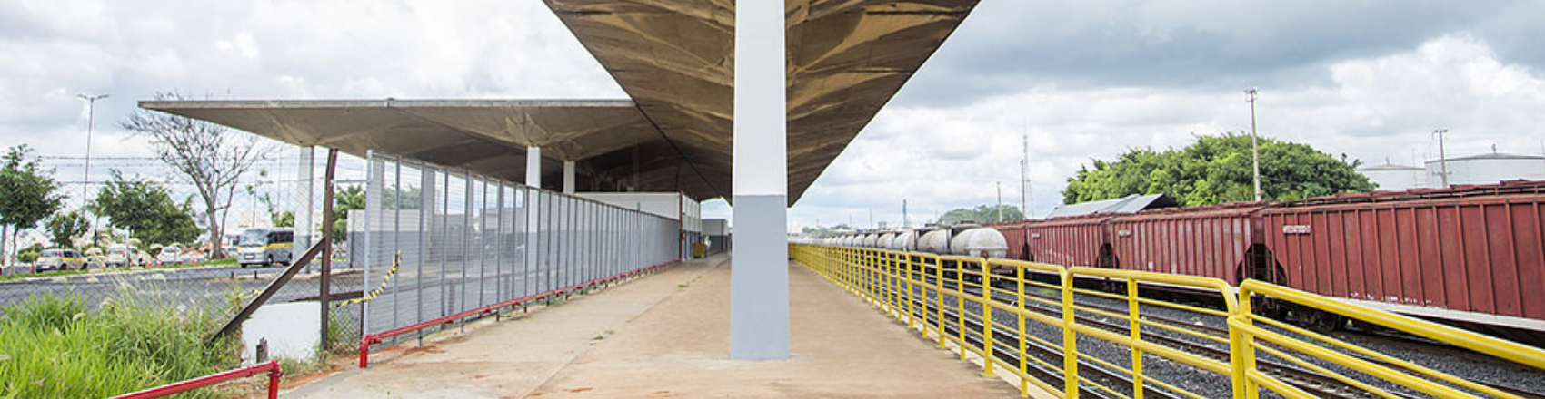 Estação de trem de Uberlândia.