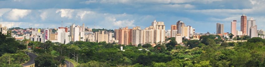 Vista panorâmica de Uberaba.