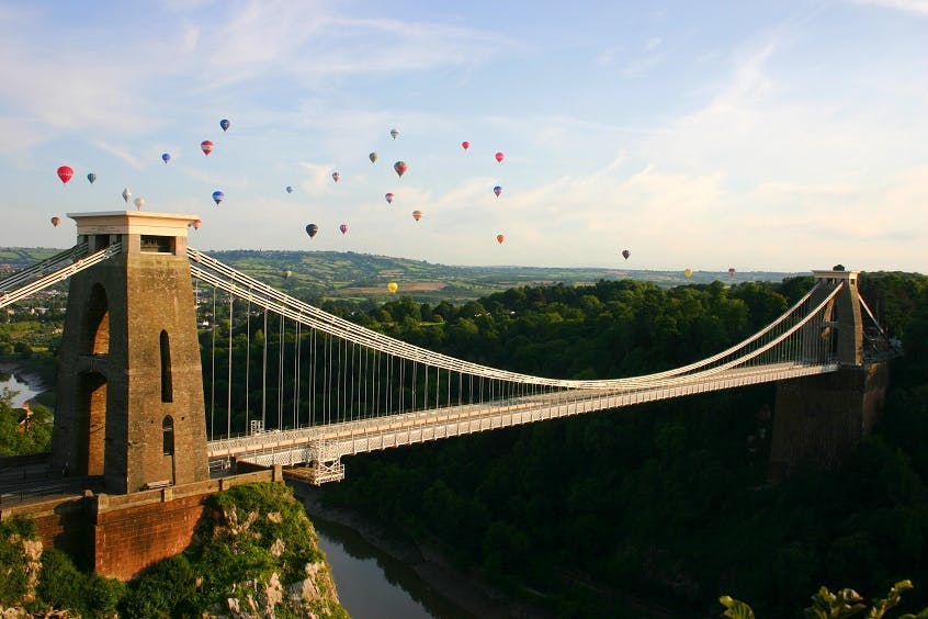 Clifton suspension bridge Bristol