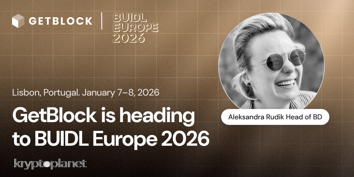GetBlock's Head of BD at BUIDL Europe 2026