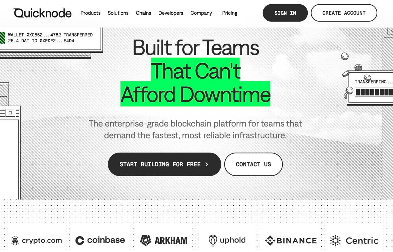 QuickNode provider pros and cons
