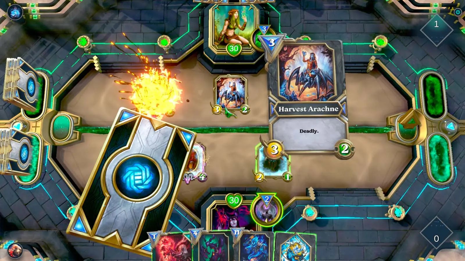 Gods Unchained interface