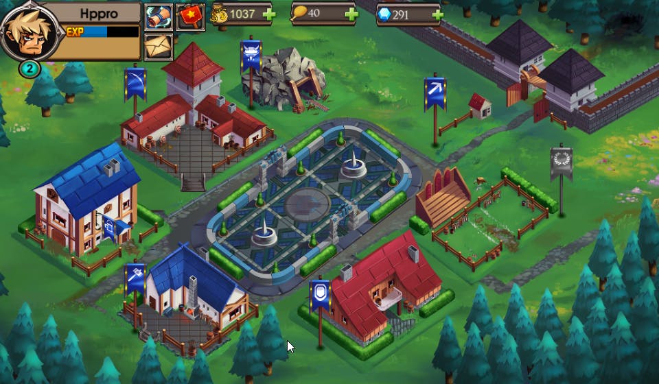 Forest Knight playground base