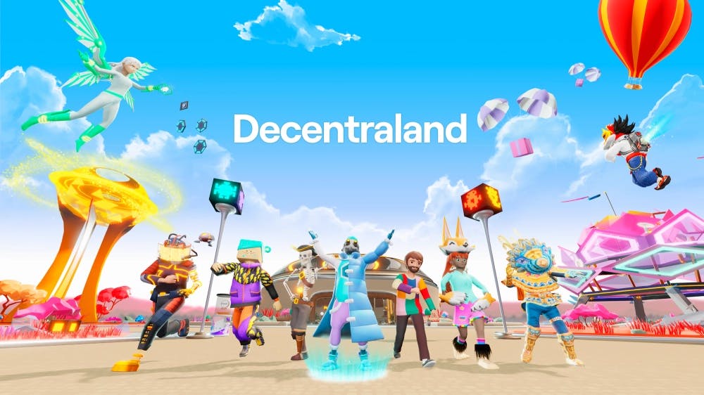 Decentraland gameplay interface
