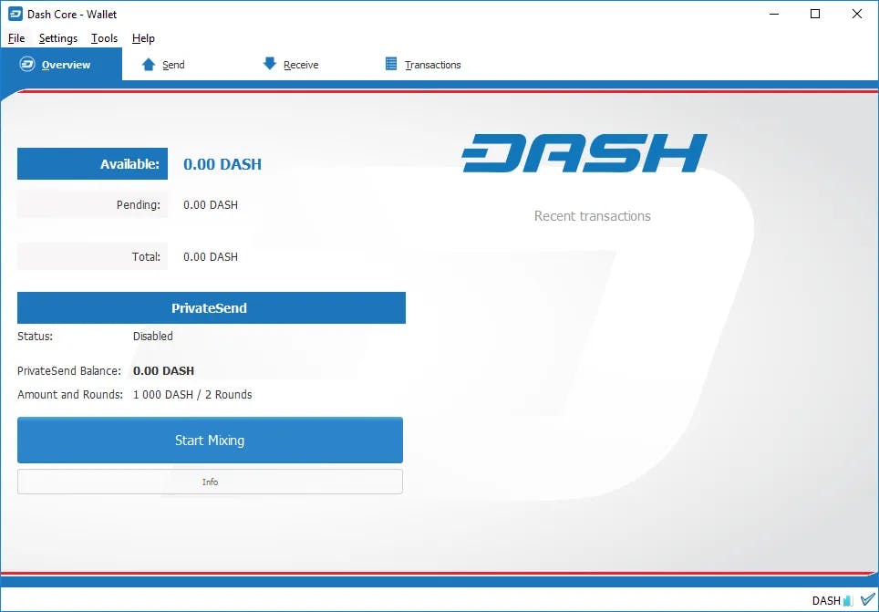 Dash masternode setup