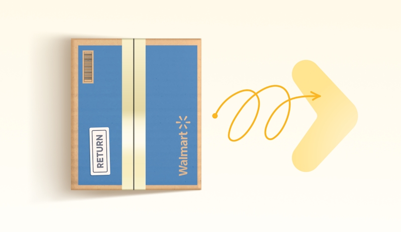 return walmart package