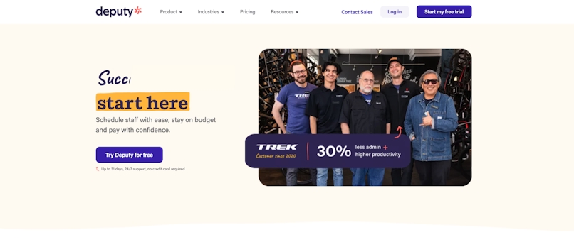 deputy scheduling software