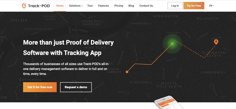 Track-POD home page