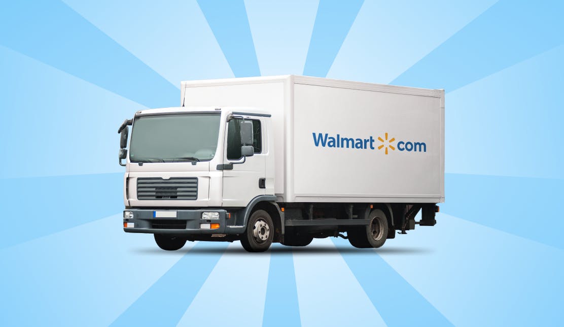 How to Get Walmart Delivery: Walmart truck