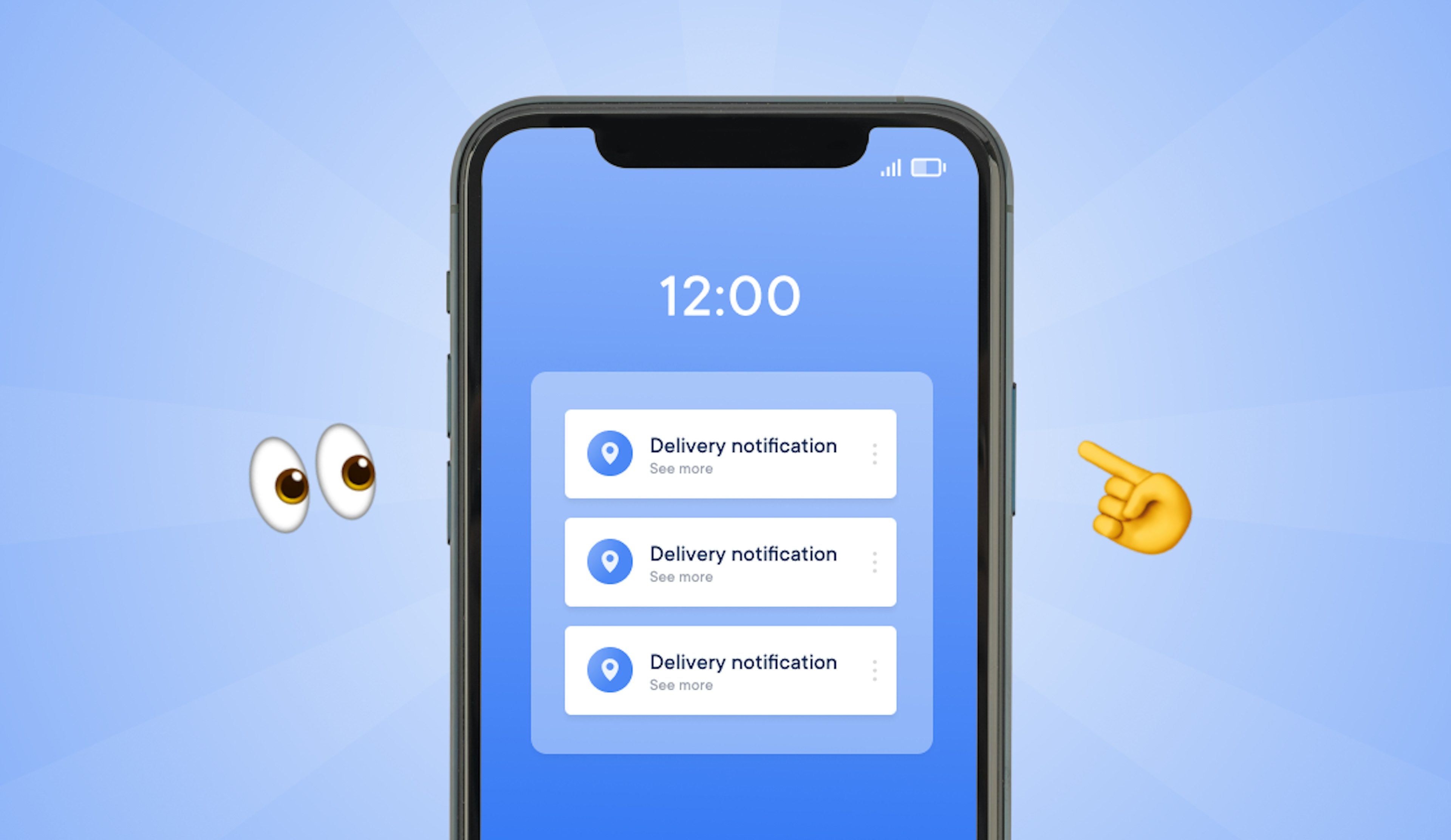 text notifications for deliveries