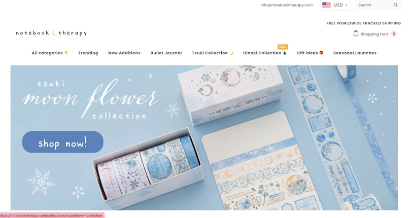 notebook therapy store