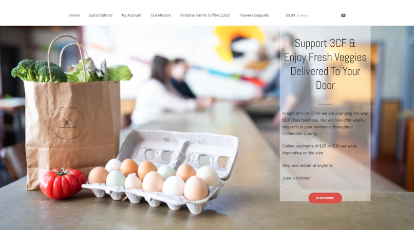 three chimney farm delivery