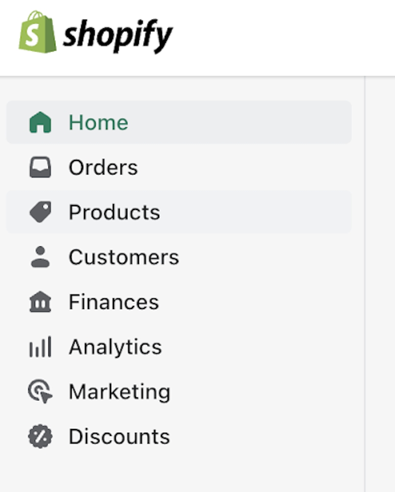 shopify-menu