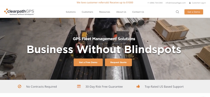 ClearPathGPS home page