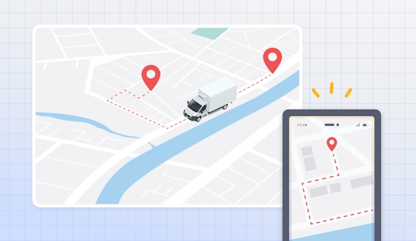 last mile delivery map