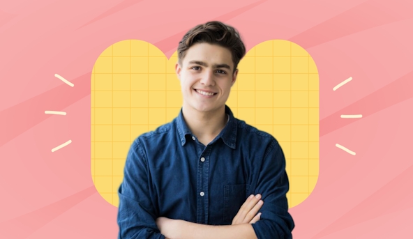 young delivery driver