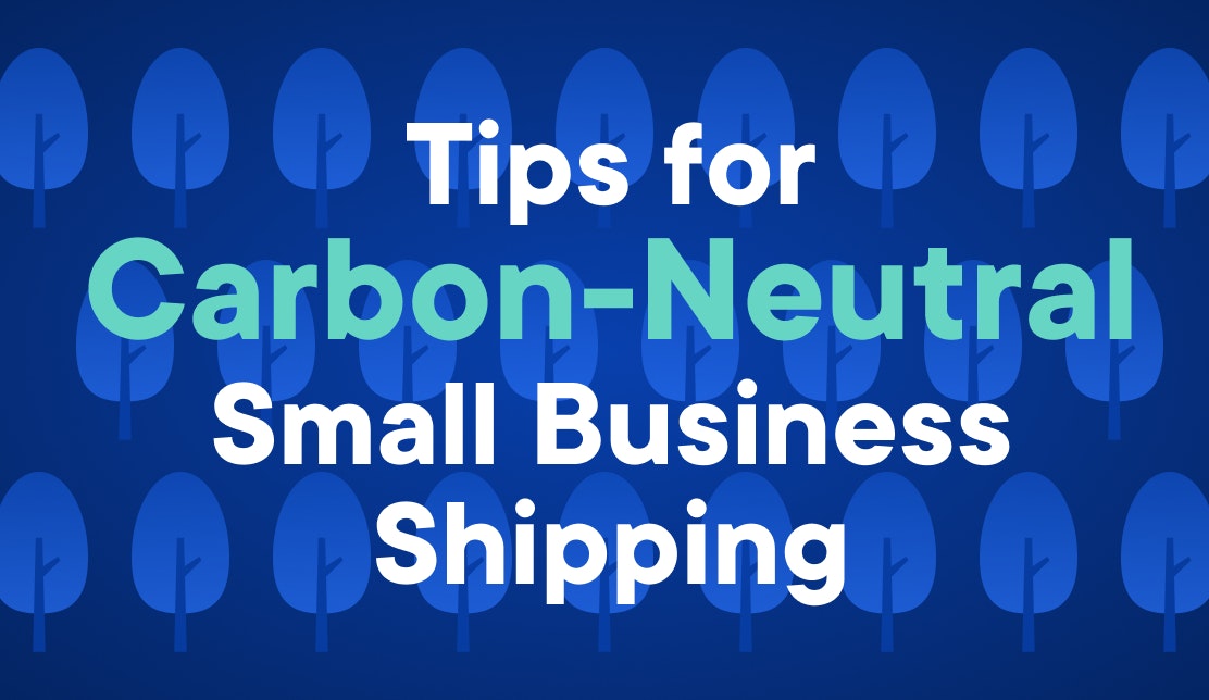 tips for carbon neutral shipping