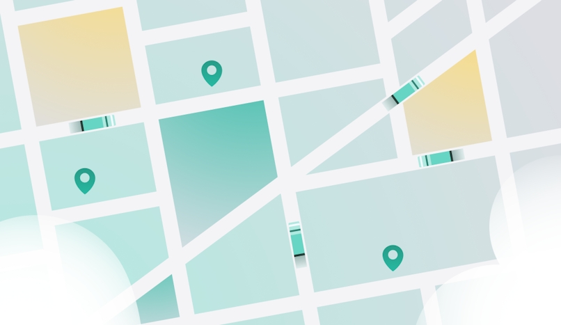 automated dispatch map