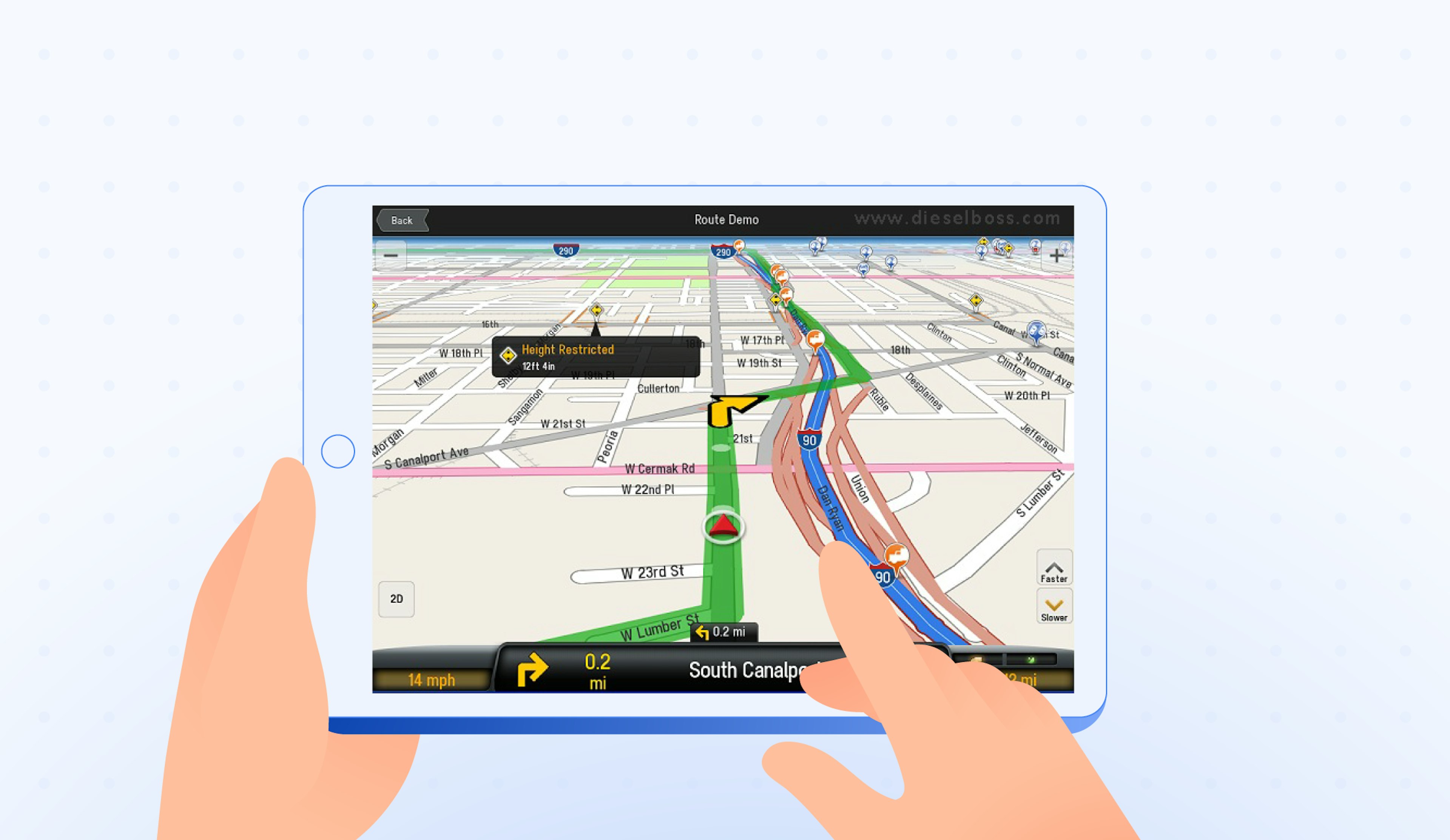 route planning navigation apps