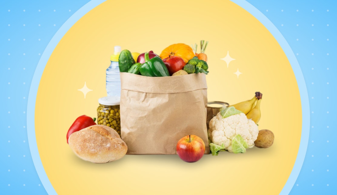 instacart groceries in a bag