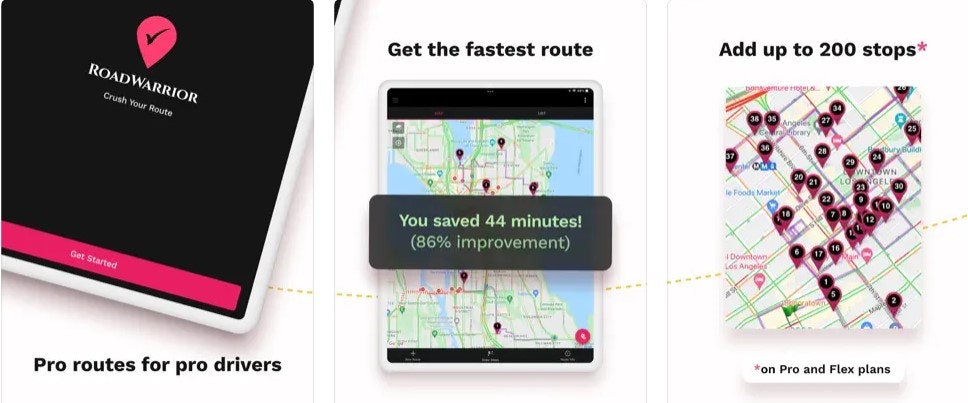 Best route planning apps: RoadWarrior