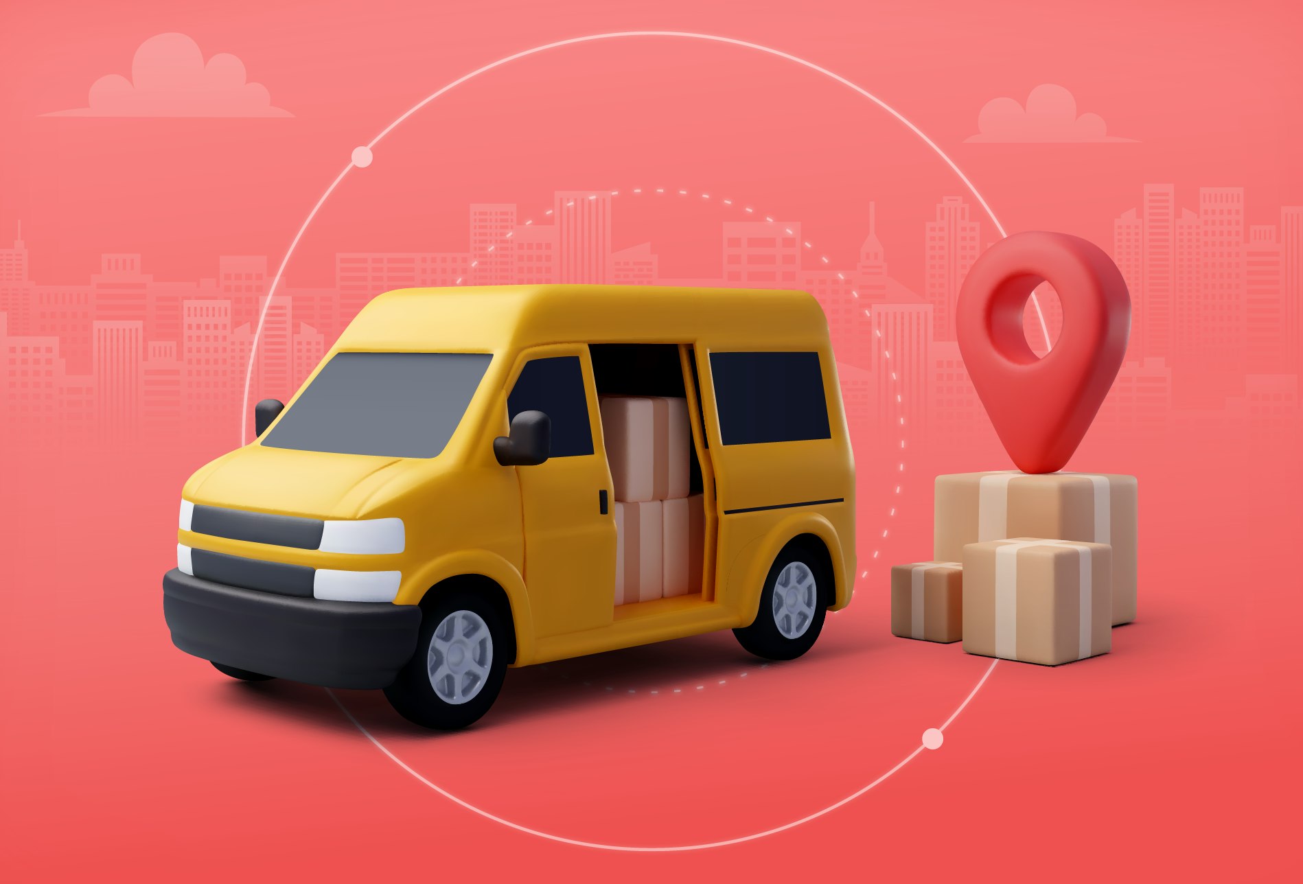 Delivery truck header image for article: A deep dive into delivery driver employment 