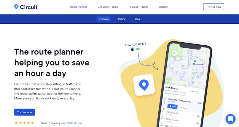 circuit route planner