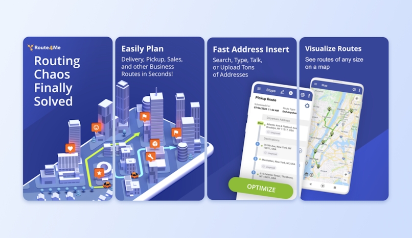 Route4Me route creator app