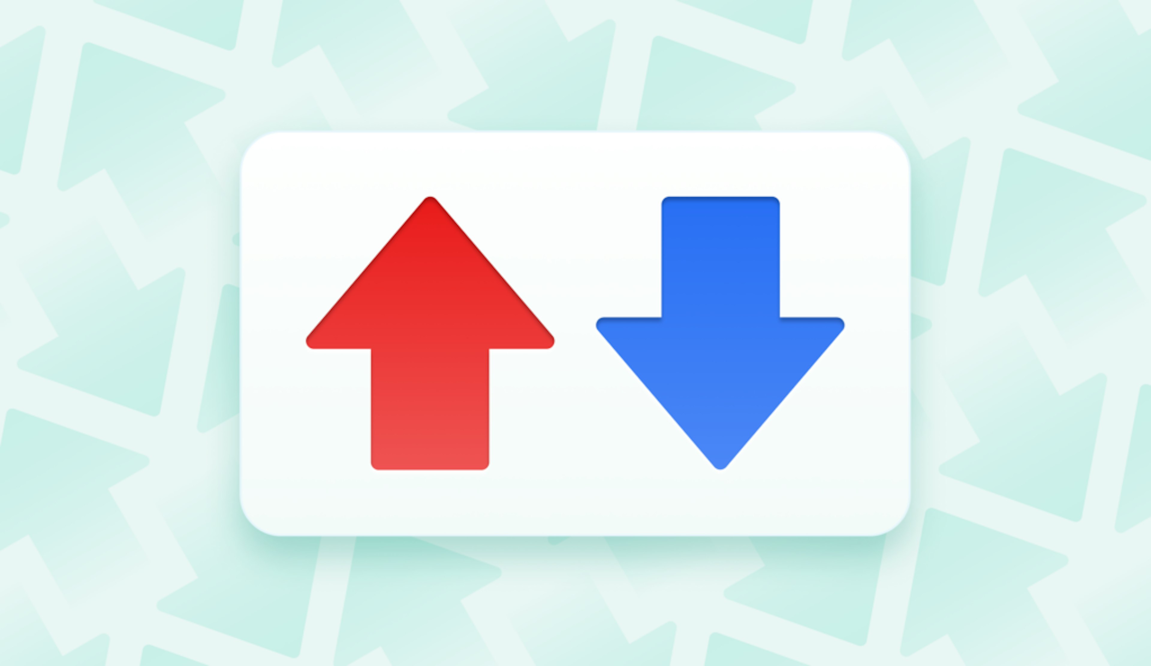 Reddit: Up and down voting arrows