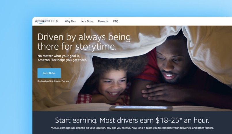 The 7 Best Gig Economy Apps for Couriers to Make More Money: Amazon Flex app