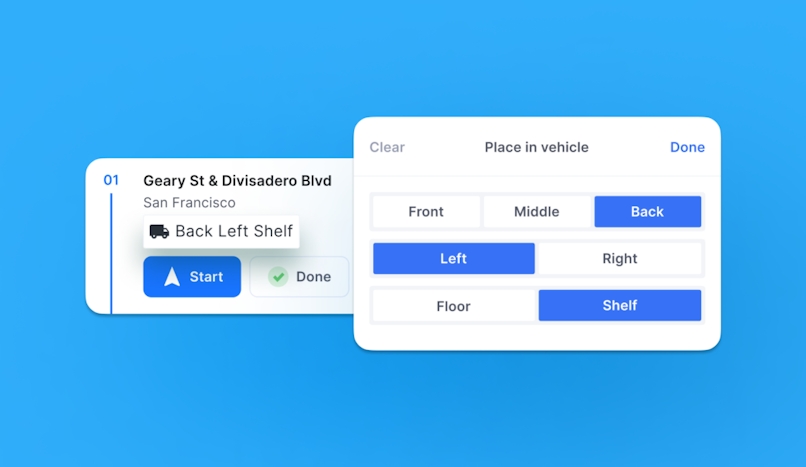 How to use the Circuit for Teams Fast Package Finder. Choose your stop, and say where it is in the vehicle