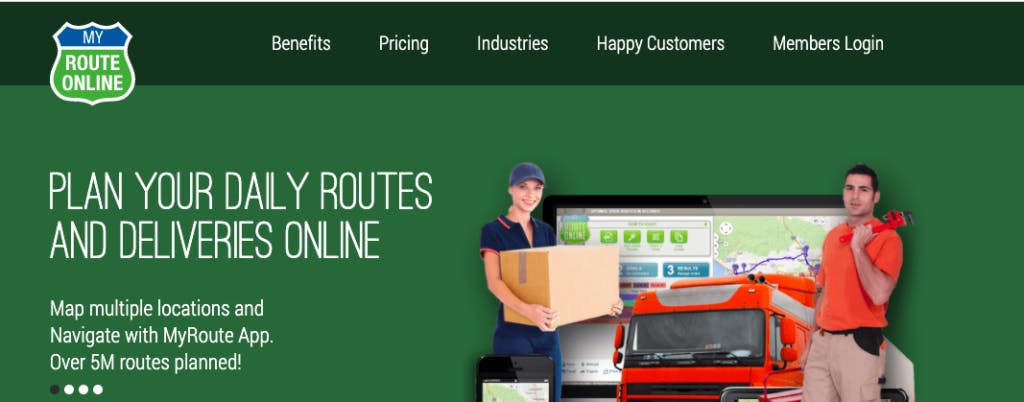 MyRouteOnline: Plan Your Daily Routes and Deliveries Online
