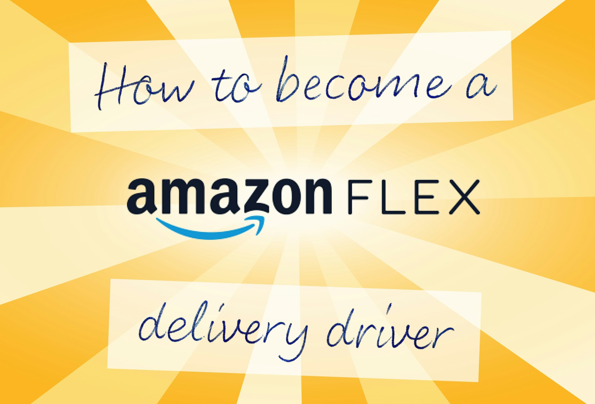 How to become an Amazon Flex delivery driver